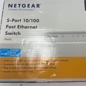 NETGEAR FS605 5-ports Fast Ethernet switch